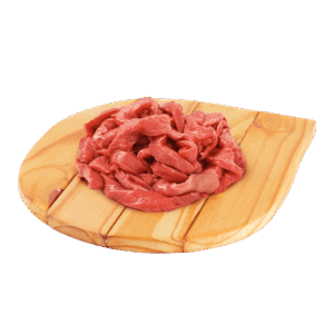 Patinho Strogonoff Tiras - portion de 0,100 Kg